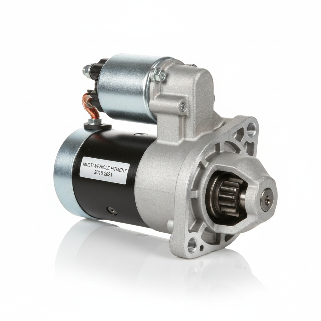 Replacement Starter Motor - Multi Vehicle Fitment 2018-2021