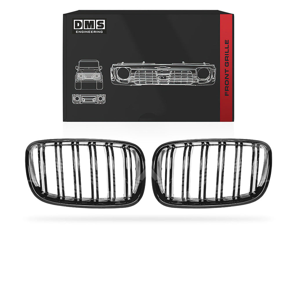 BMW X6 E71 / E72 (2008 - 2014) Gloss Black F86 X5M X6M Style Front Kidney Grille