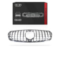 Mercedes-Benz GLC-Class X253 / C253 (2018 - 2019) Gloss Black Panamericana Front Bumper Bar Grille