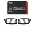 BMW 3 Series F30 / F31 (2012 - 2018) Gloss Black / Matt Black M Sport Style Front Bumper Bar Kidney Grille