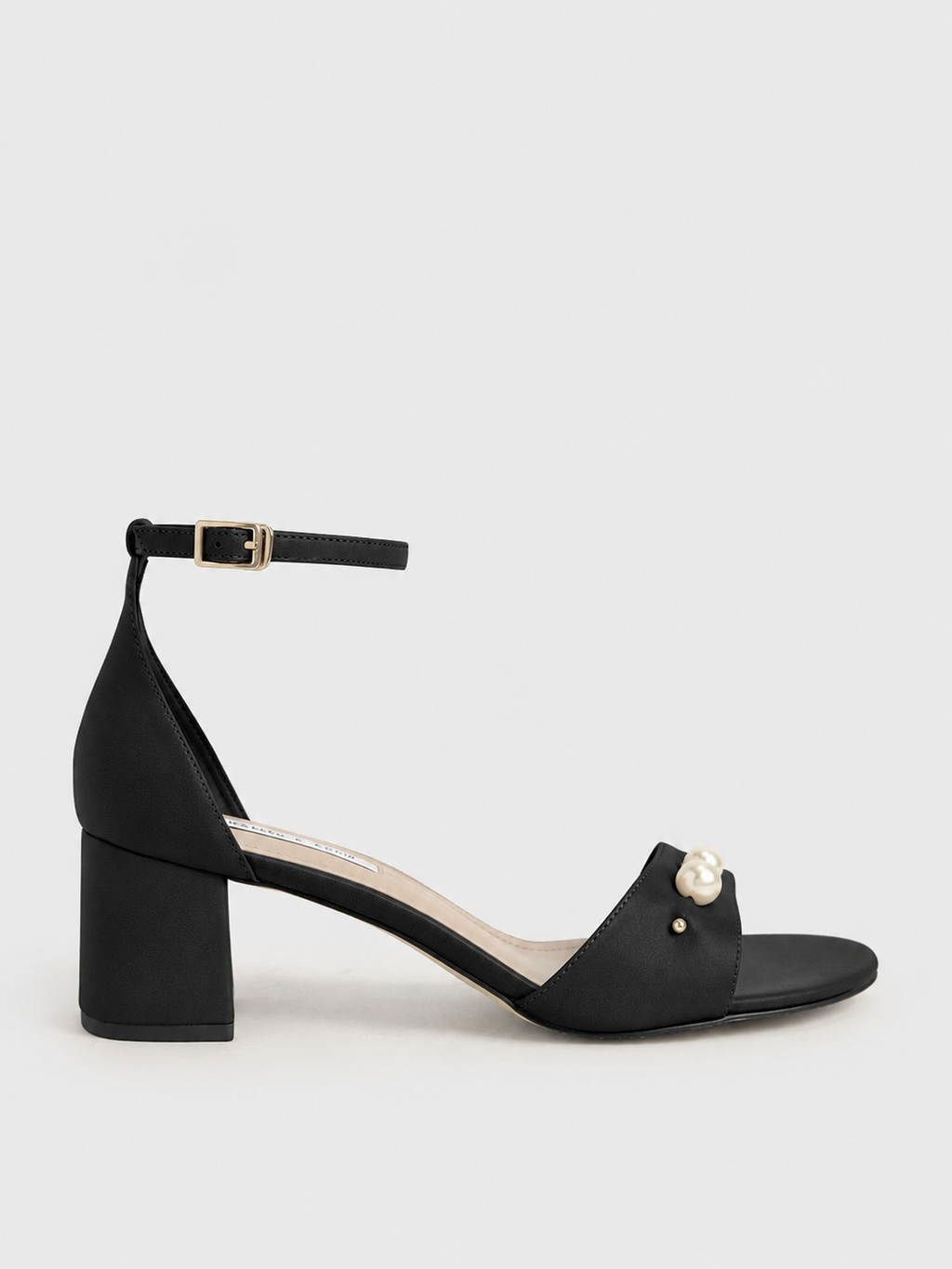 Embellished Block Heel Sandals