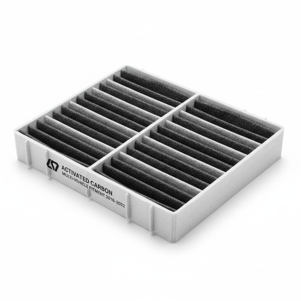 Activated Carbon Cabin Air Filter - Multi Vehicle Fitment 2018-2022