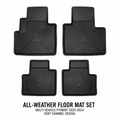 All-Weather Floor Mat Set - Multi Vehicle Fitment 2020-2024