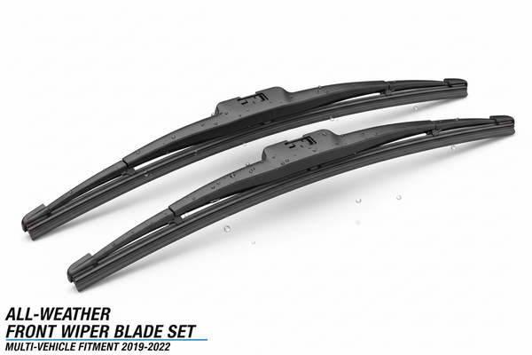All-Weather Front Wiper Blade Set - Multi Vehicle Fitment 2019-2022