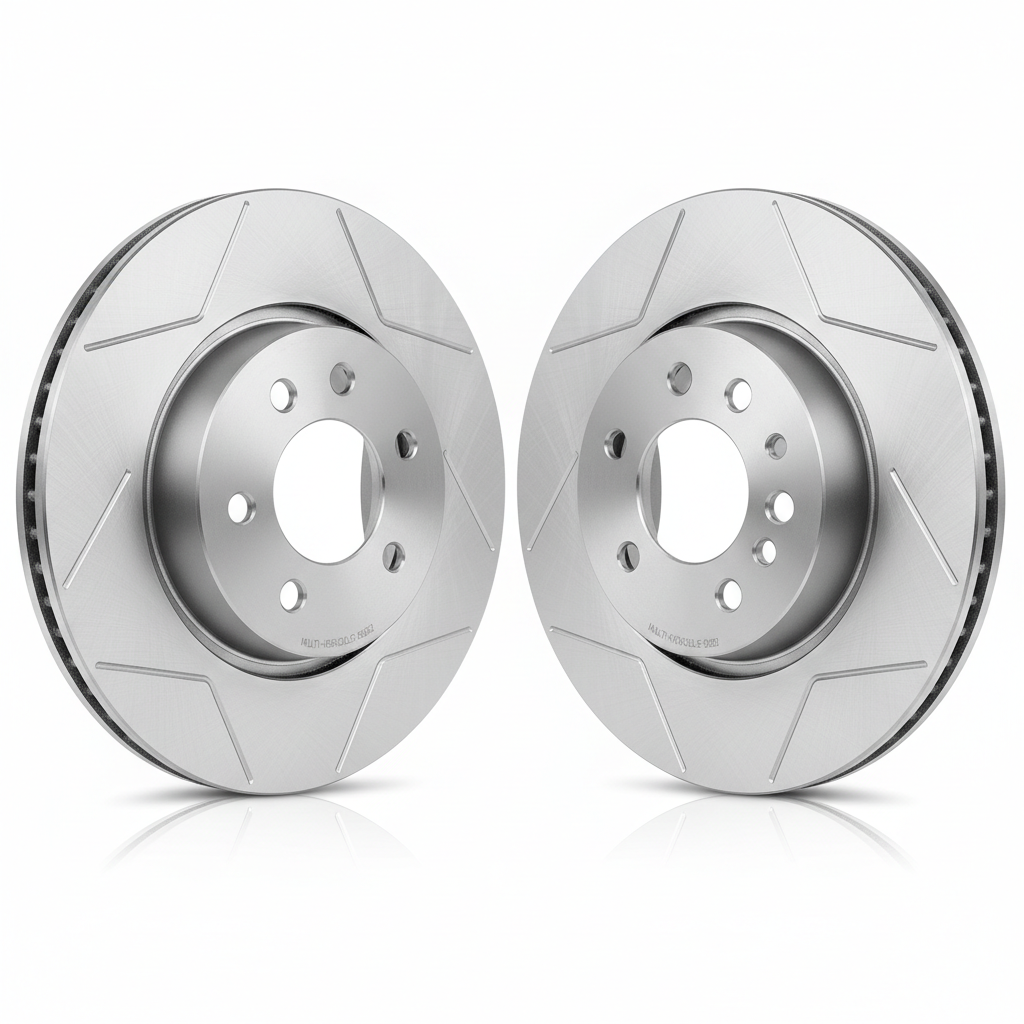Front Brake Rotor Pair - Multi Vehicle Fitment 2018-2022