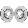Front Brake Rotor Pair - Multi Vehicle Fitment