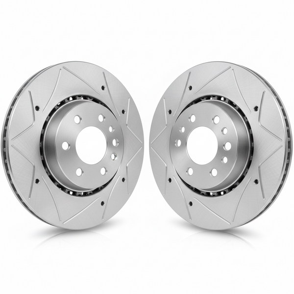 Front Brake Rotor Pair - Multi Vehicle Fitment