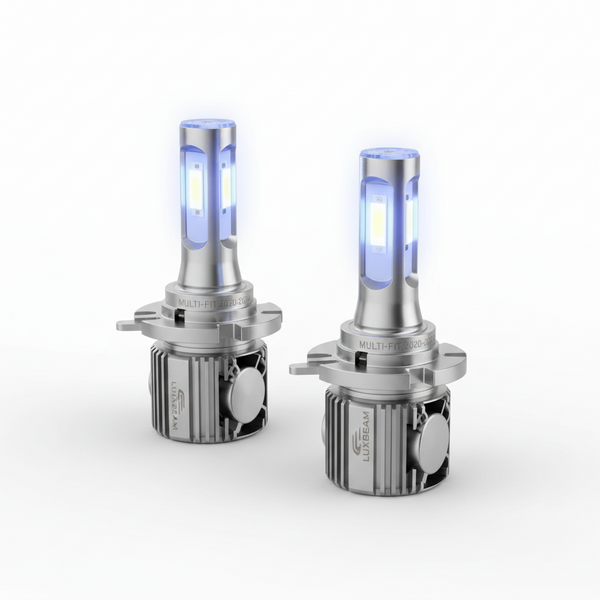 LED Headlight Bulb Pair - Multi Vehicle Fitment 2020-2026